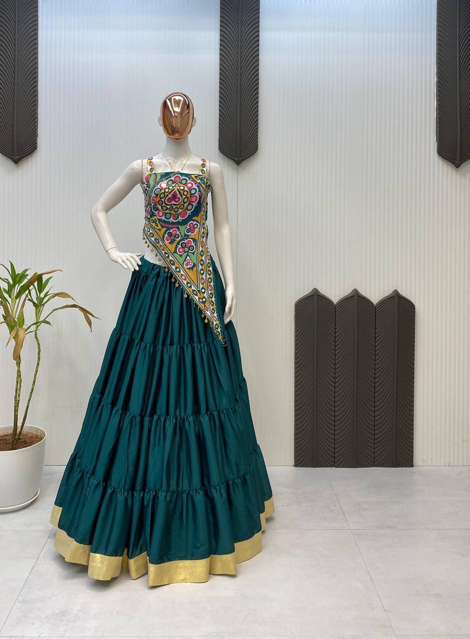 ✨ Exclusive Navratri Special Full Stitched Lehenga Choli