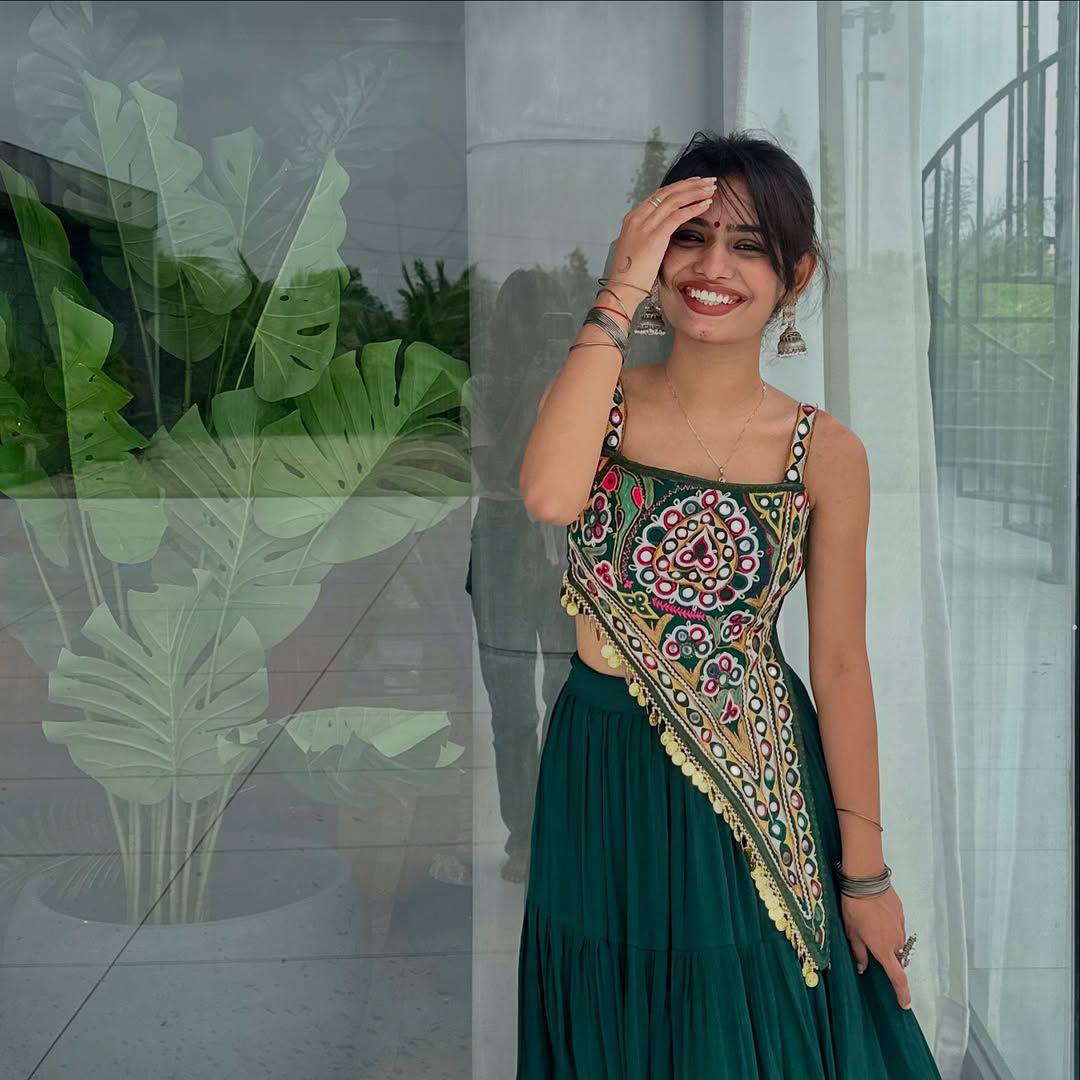 ✨ Exclusive Navratri Special Full Stitched Lehenga Choli