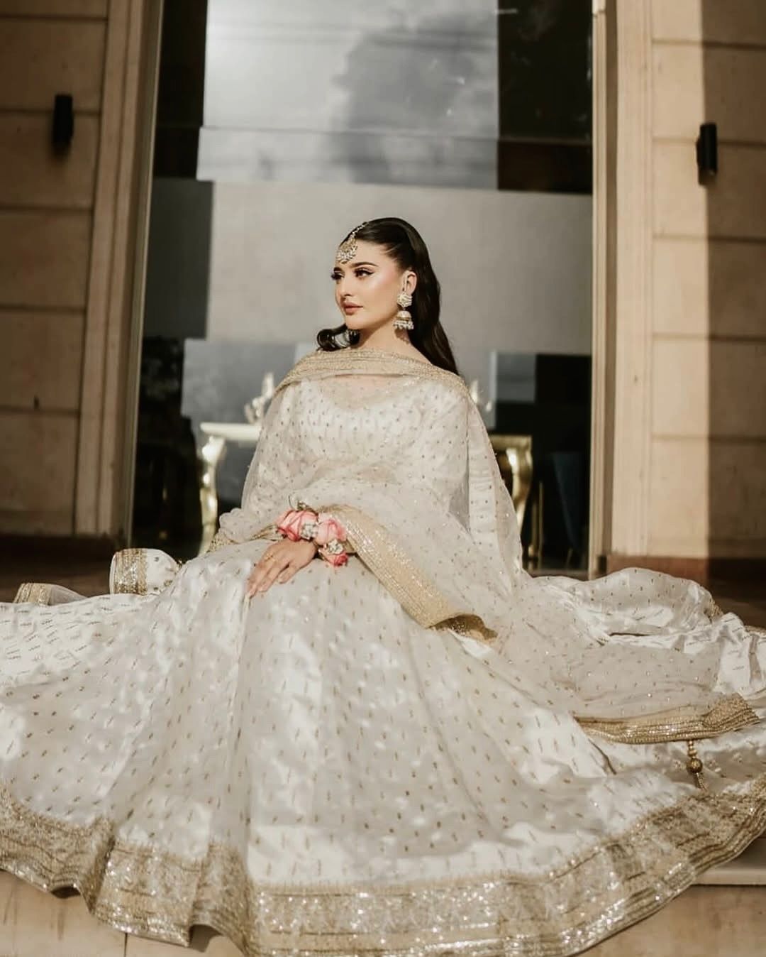 ✨ Premium Party Wear Pur Chinon Silk Embroidered Gown Set with Dupatta & Bottom