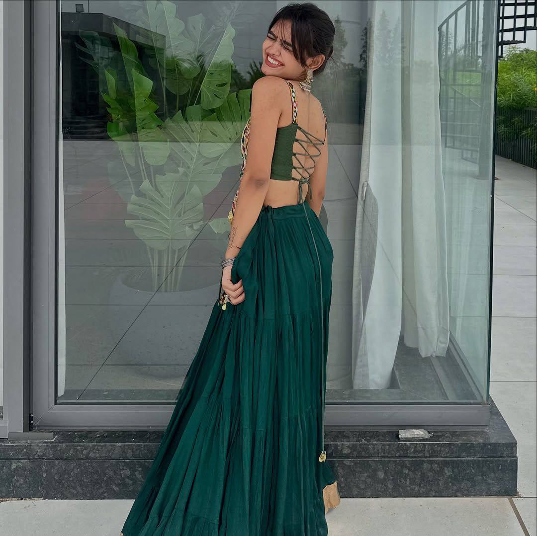 ✨ Exclusive Navratri Special Full Stitched Lehenga Choli
