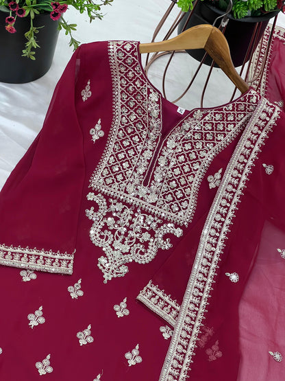 Designer Party Wear Sharara Set