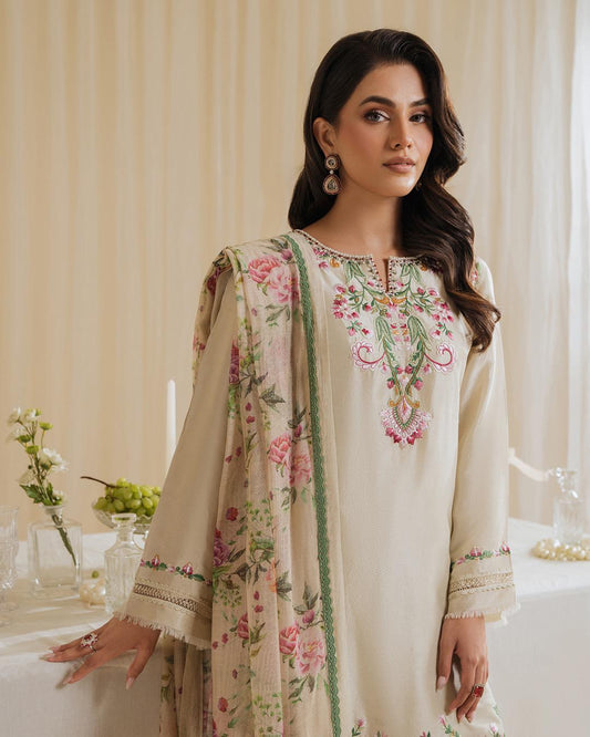 Premium Designer Party Wear Crepe Top & Farshi Palazzo Set with Printed Dupatta