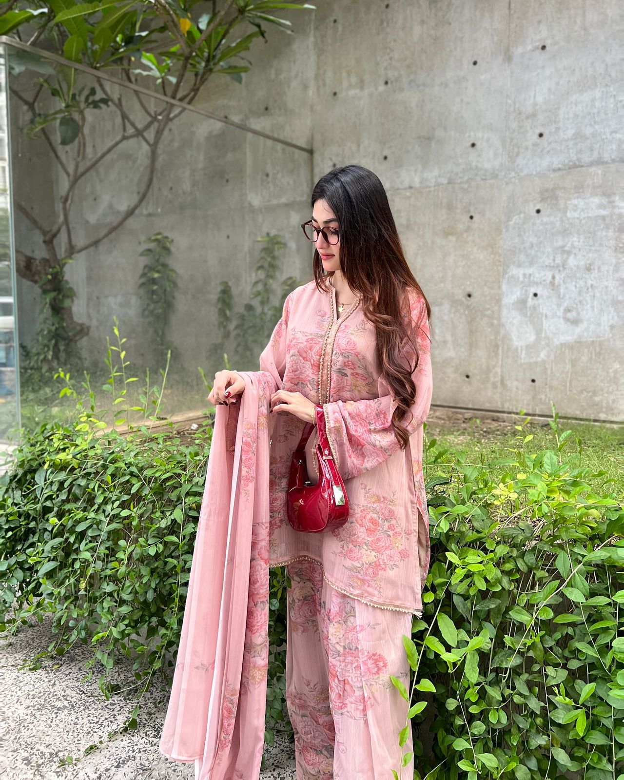 Designer Faux Georgette Co-Ord Set