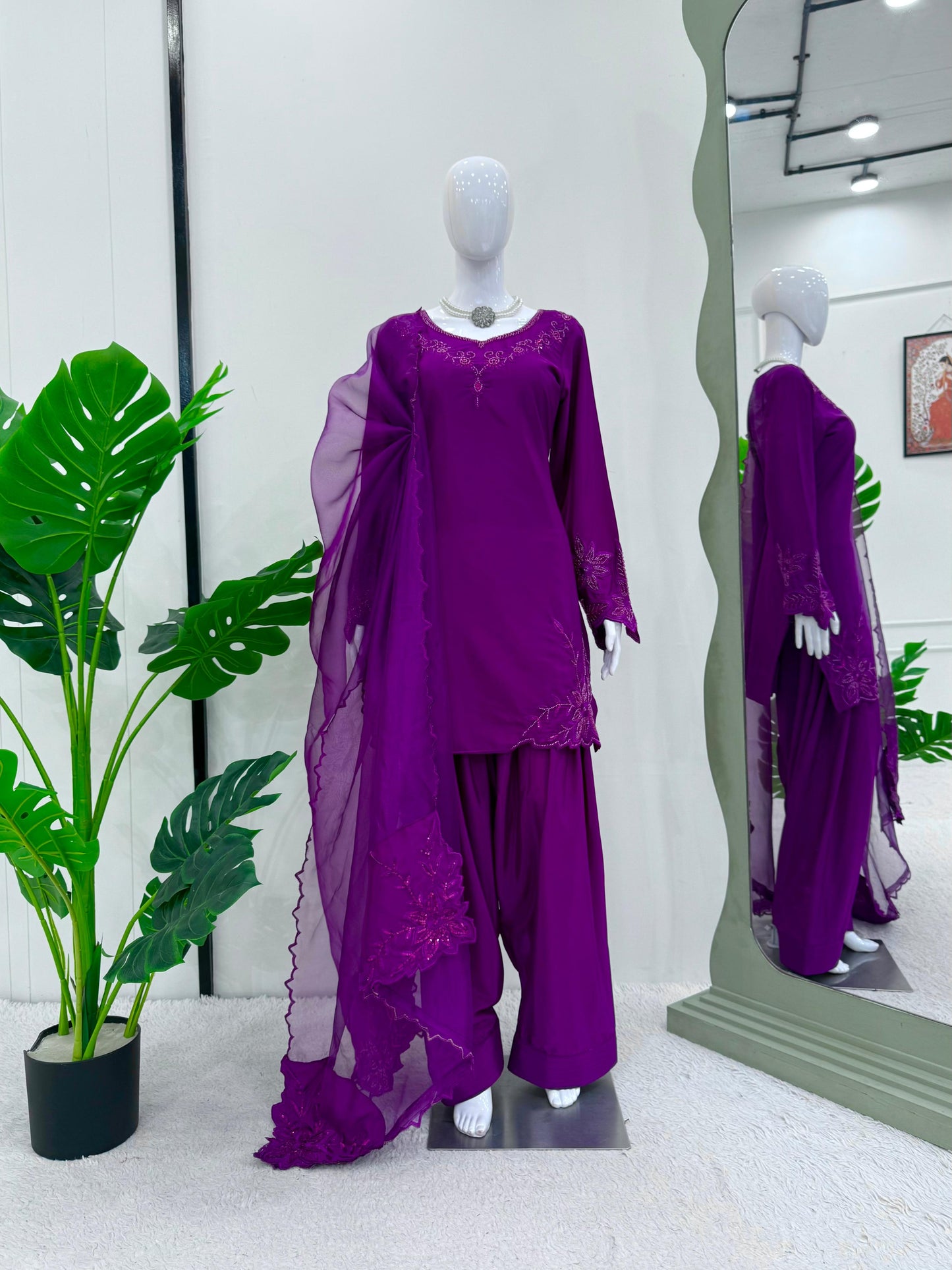 Premium Crepe Salwar Suit Set