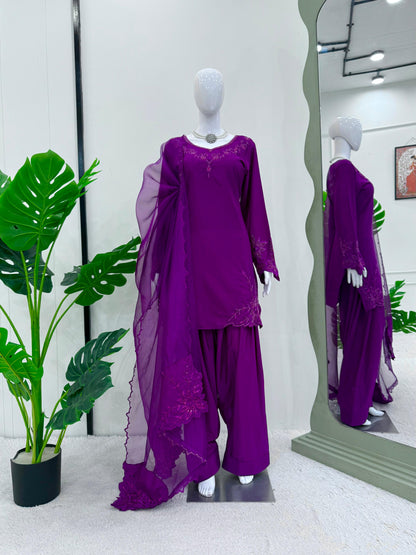 Premium Crepe Salwar Suit Set