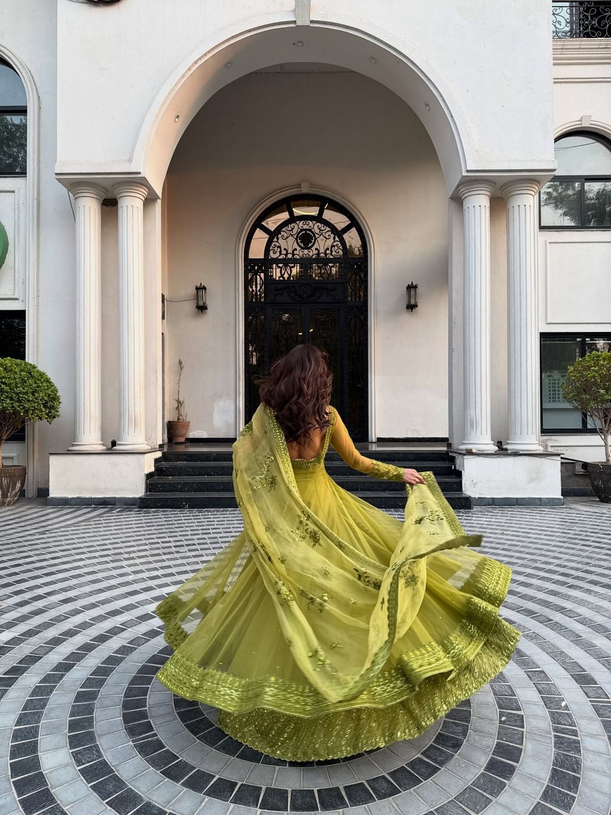 Designer Kediya Style Lehenga Set – Butterfly Net