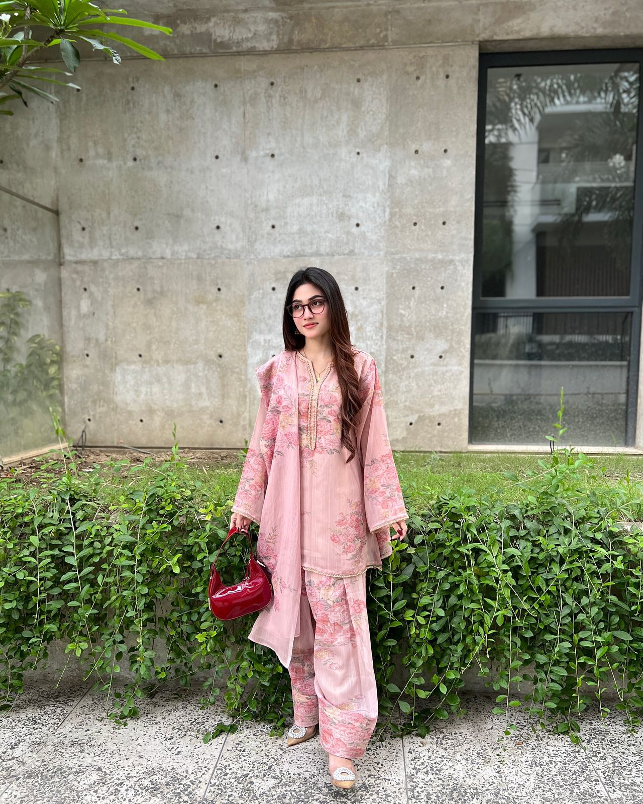 Designer Faux Georgette Co-Ord Set