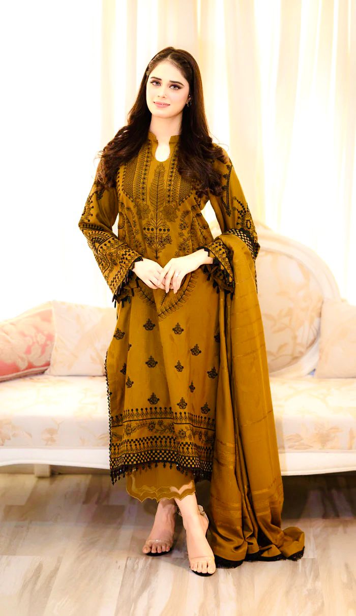 Designer Faux Georgette Top-Plazzo-Dupatta Set